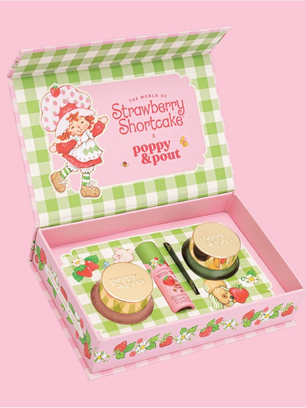 Strawberry Shortcake x Poppy & Pout Pink Beauty Gift Set